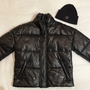 ALLSAINTS
Men’s Mercer Leather Puffer Jacket
